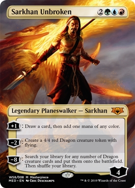 Sarkhan Unbroken Mythic Edition